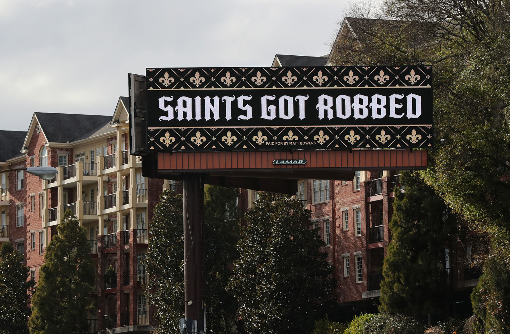Winners: Saints fans